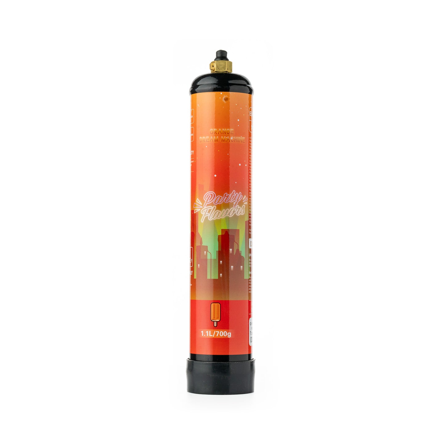 Party Flavors Orange Dream Machine Whipped Cream Charger